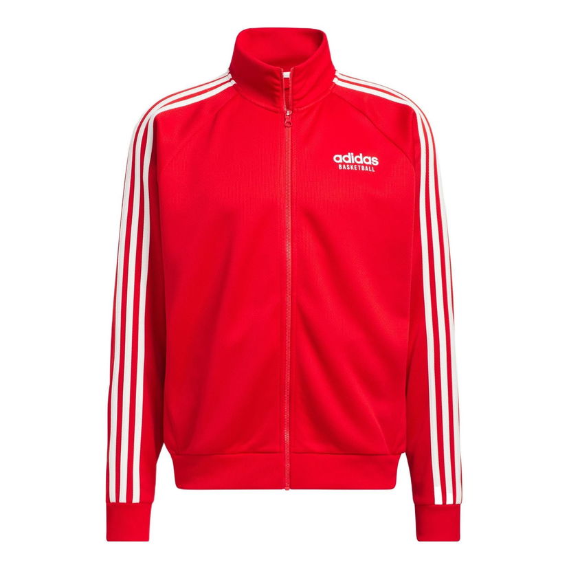 Яке adidas Originals Select Basketball Track Jacket Червено | IC2414