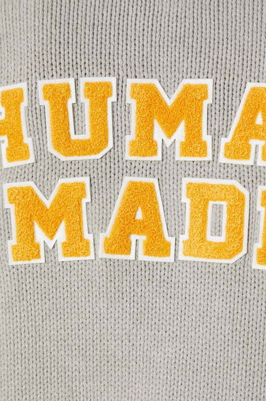 Пуловер Human Made Low Gauge Knit Cardigan Сиво | HM27CS036, 4