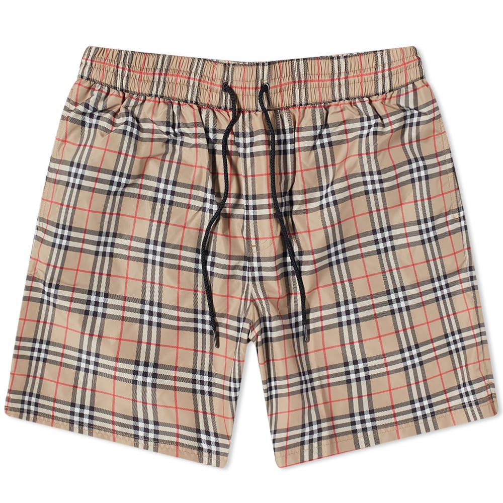 Бански Burberry Guildes Classic Check Swim Short Бежово | 8017295-A7028, 0
