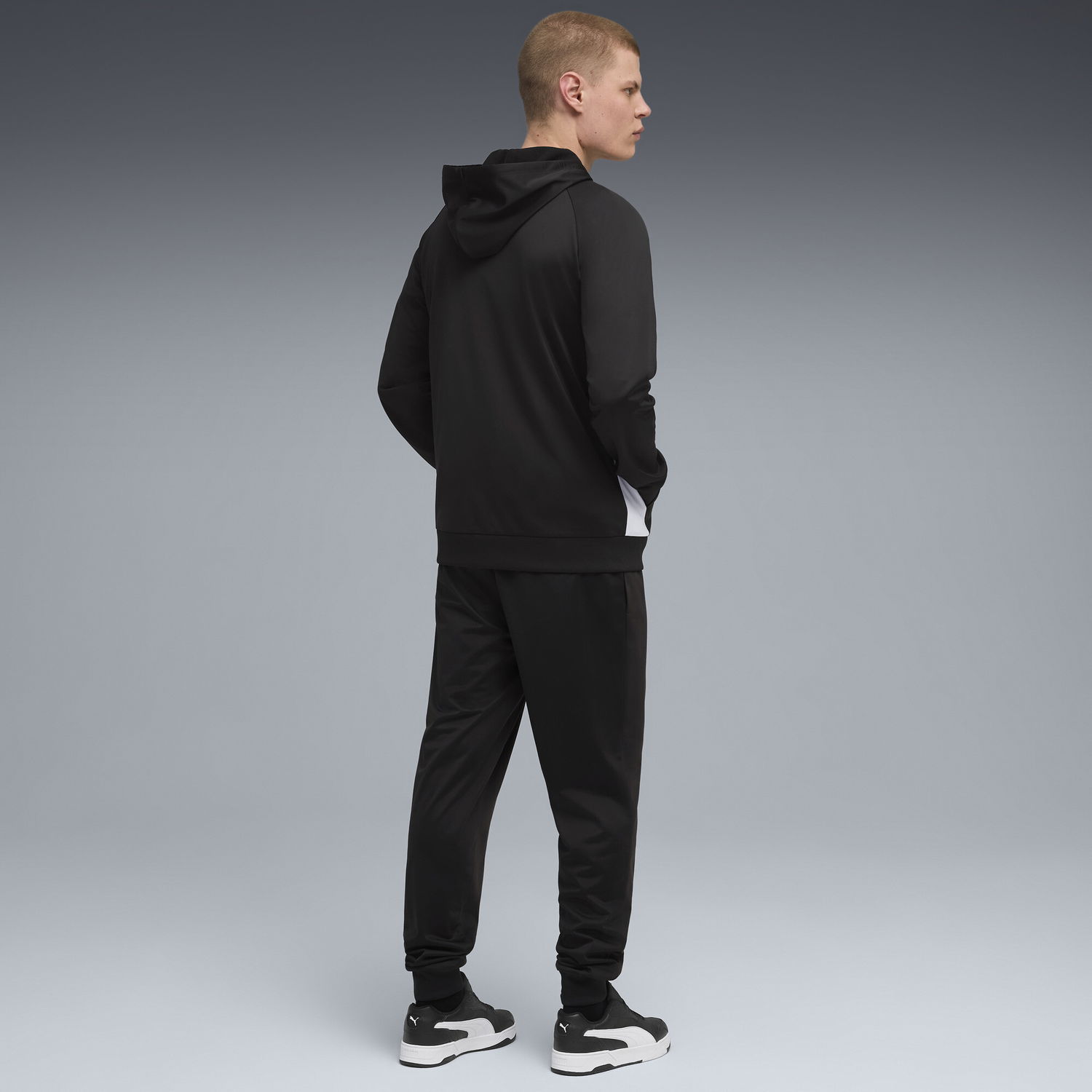 Комплект Puma Poly Hoodie Tracksuit Черно | 688171_01, 1