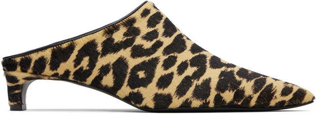 Jil Sander Pointed Toe Mule Heels