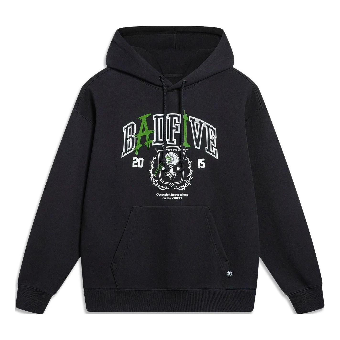 Суитчър Li-Ning Graphic Hoodie Черно | AWDT475-1, 0