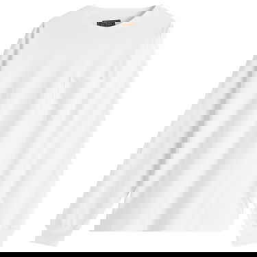 Тениска BEAMS Beams Plus Long Sleeve Pocket Tee, Size Large Бяло | 3814-0066-156-01, 0