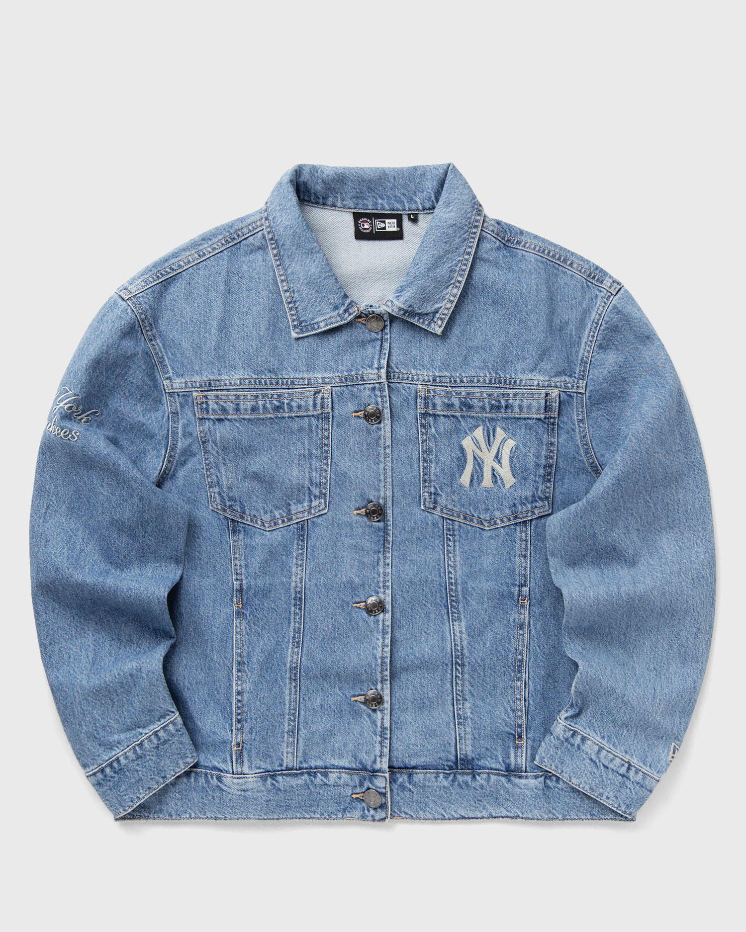 Яке New Era New York Yankees Denim Jacket Синьо | 60684315, 0