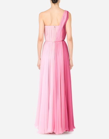 Pокля Dolce & Gabbana One-shoulder Maxi Dress Многоцветен | F6N0VTFU1ATS9002, 2