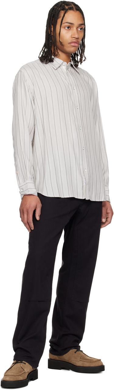 Риза rag & bone rag & bone Matthew Striped Shirt Бяло | MBW24HA006PKML, 3
