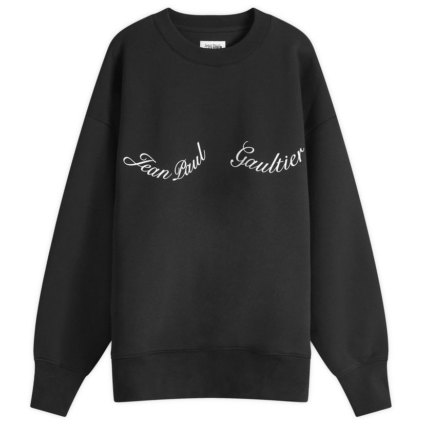 Суитчър Jean Paul Gaultier Logo Sweatshirt Черно | 2430FSW038IJ0570001