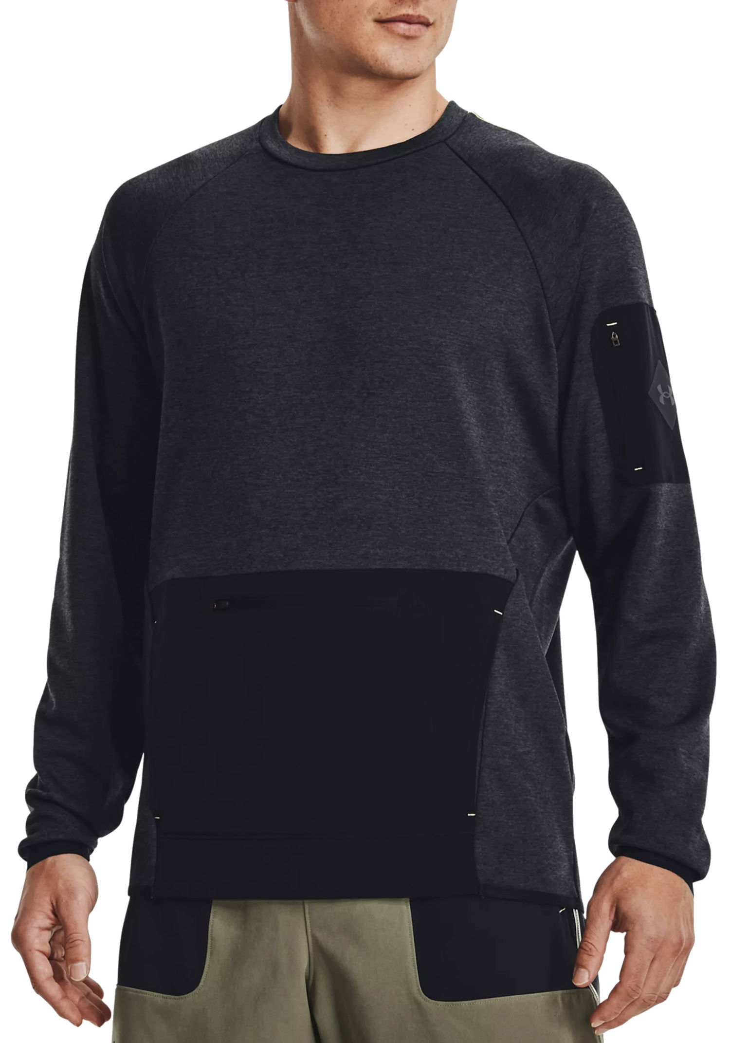 Суитчър Under Armour Terrain Terry Crewneck Sweatshirt Сиво | 1370509-001, 0