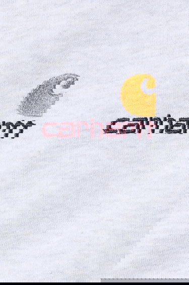 Суитчър Carhartt WIP Hooded American Script Jacket Сиво | I033063.482XX, 5