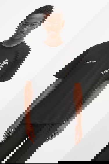 Тениска Filling Pieces Filling Pieces Trumpeteer Graphic T-Shirt Черно | 422520500237, 2