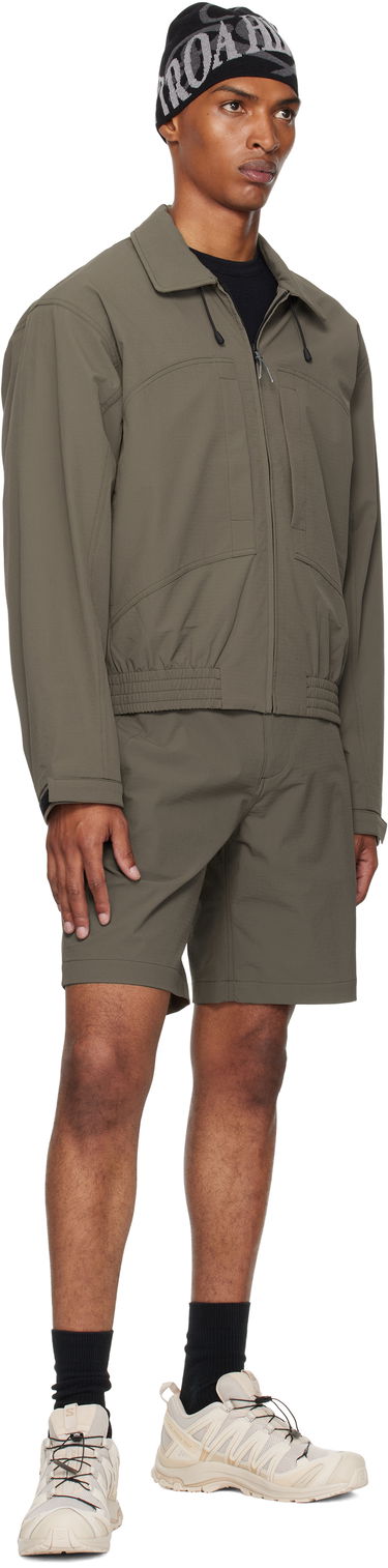 Яке бомбър ROA ROA Cropped Pilot Jacket Кафяво | RBMW0387FA274, 3