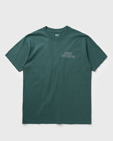 Тениска OBEY Obey Studios Outline T-Shirt Зелено | 167924095-RFR, 0