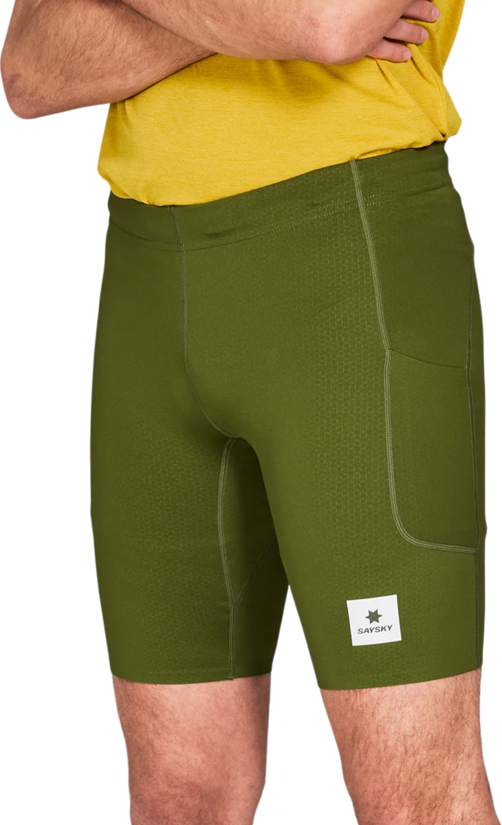 Къси панталони Saysky Saysky Combat+ 9" Short Tights Зелено | nmrst31c313