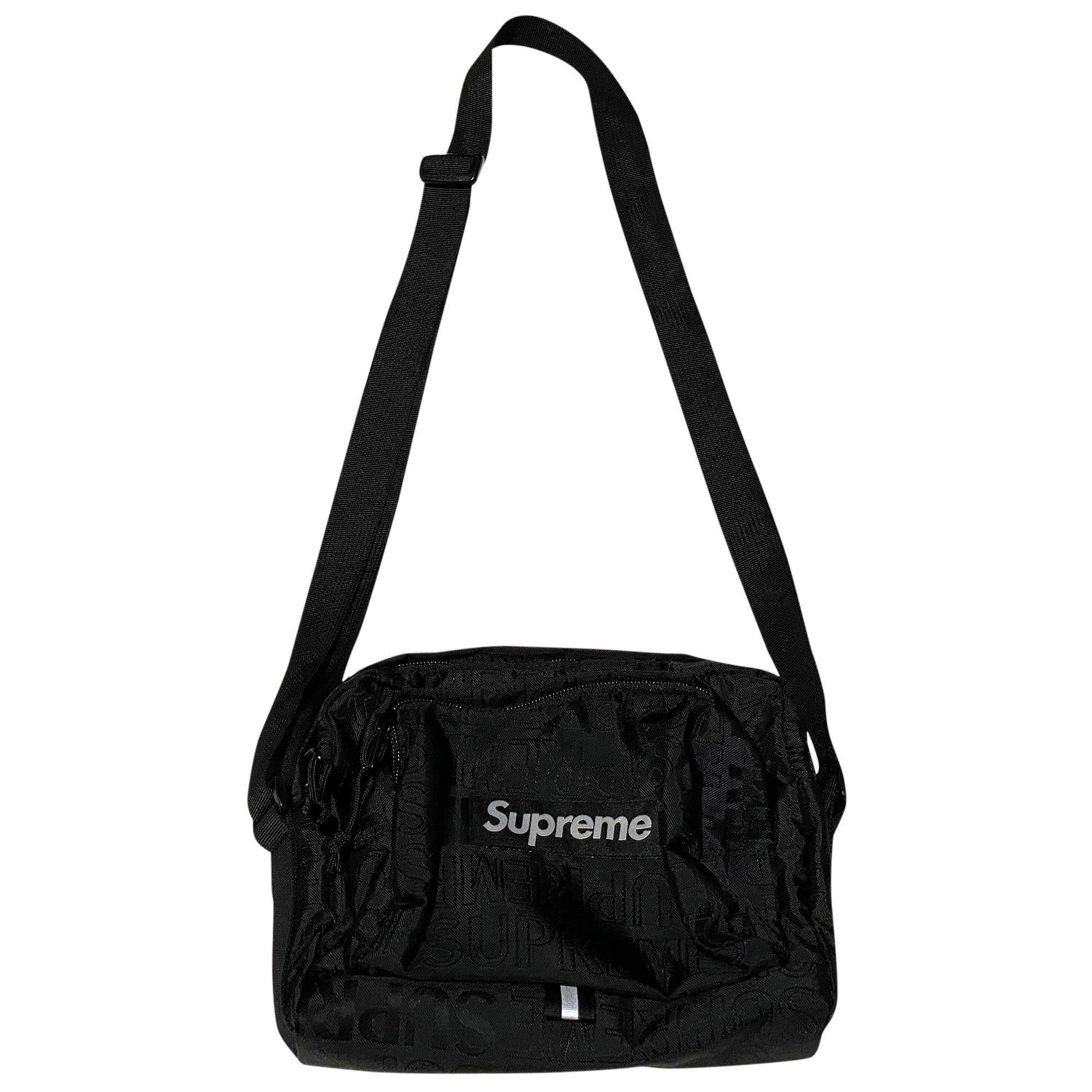 Чанта през рамо Supreme Shoulder Bag Черно | SS19B10 BLACK, 1