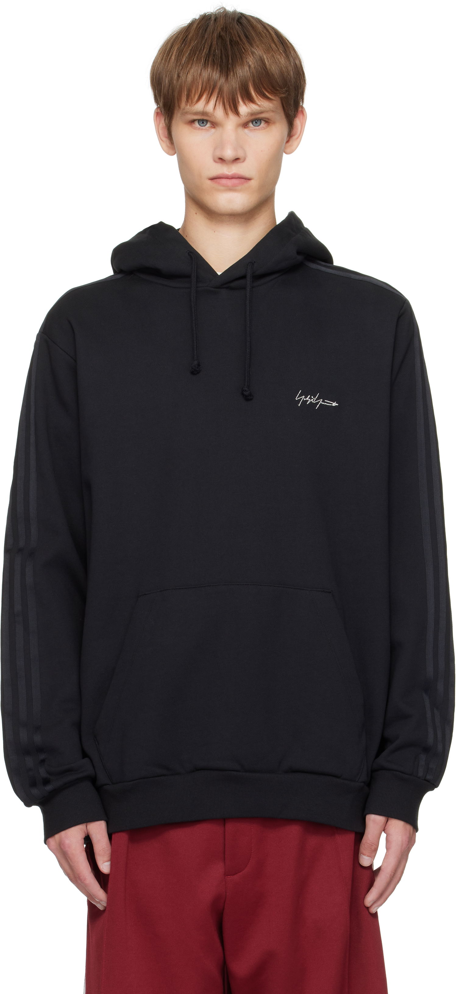 Суитчър Yohji Yamamoto Y-3 Yohji Yamamoto Kuro Hoodie Черно | KA9652, 0