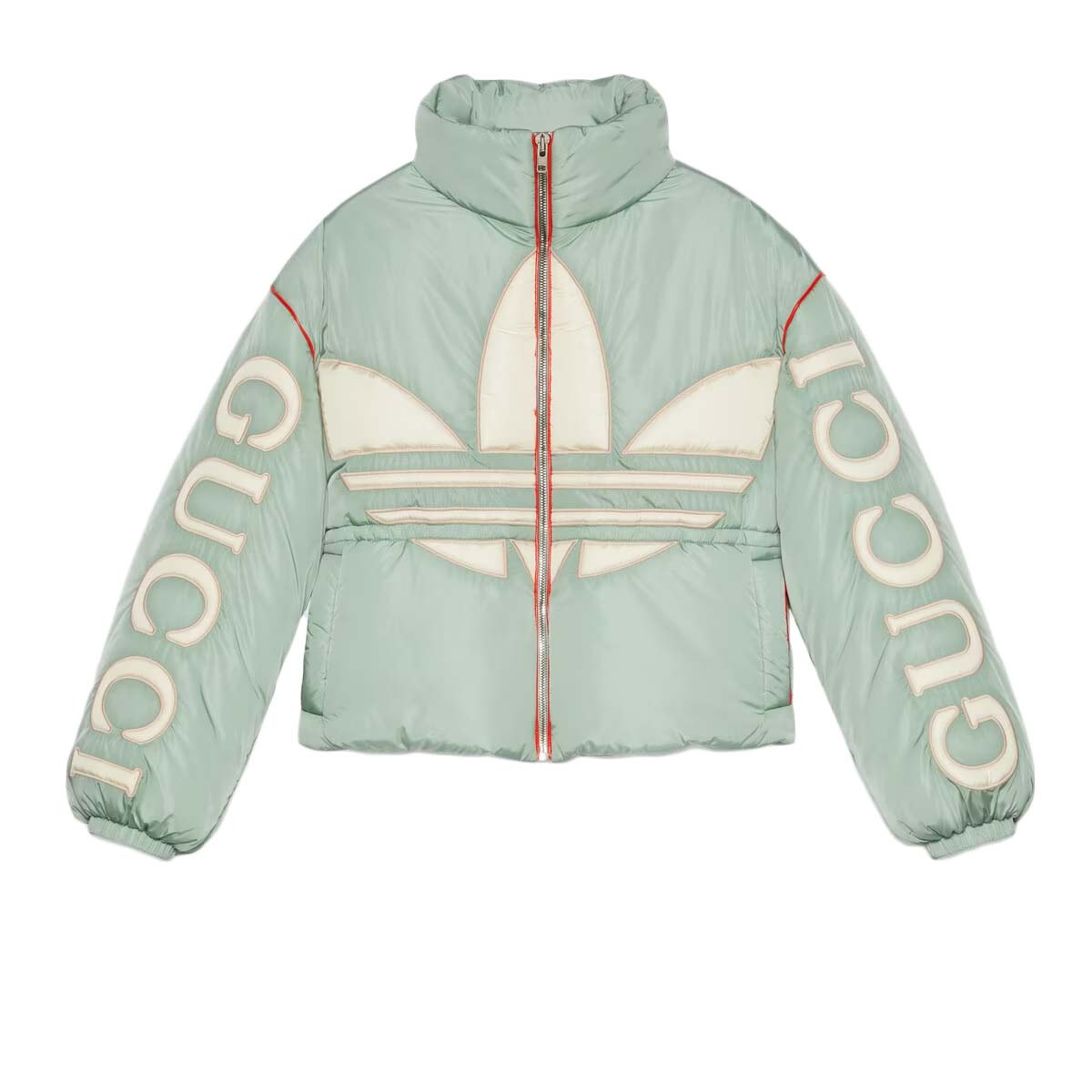 Яке бомбър Gucci adidas x Nylon Bomber Mint Green Зелено | 714849 ZALFL 3521, 0