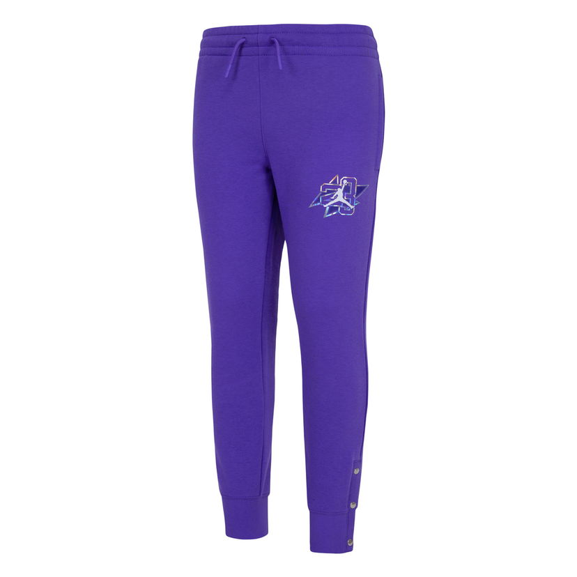 Панталони и дънки Jordan TAKE FLIGHT SNAP FLC PANT - PURPLE VENOM - Kids - Pants Jordan - Purple - 45C809-P44 - Size: S Лилаво | 45C809-P44