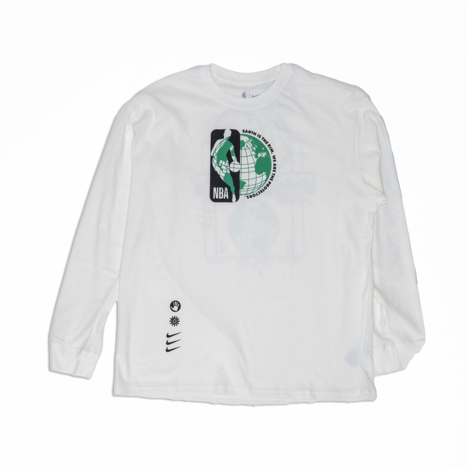 Суитчър Nike NBA Team 31 Courtside Бяло | DX9339-100, 1