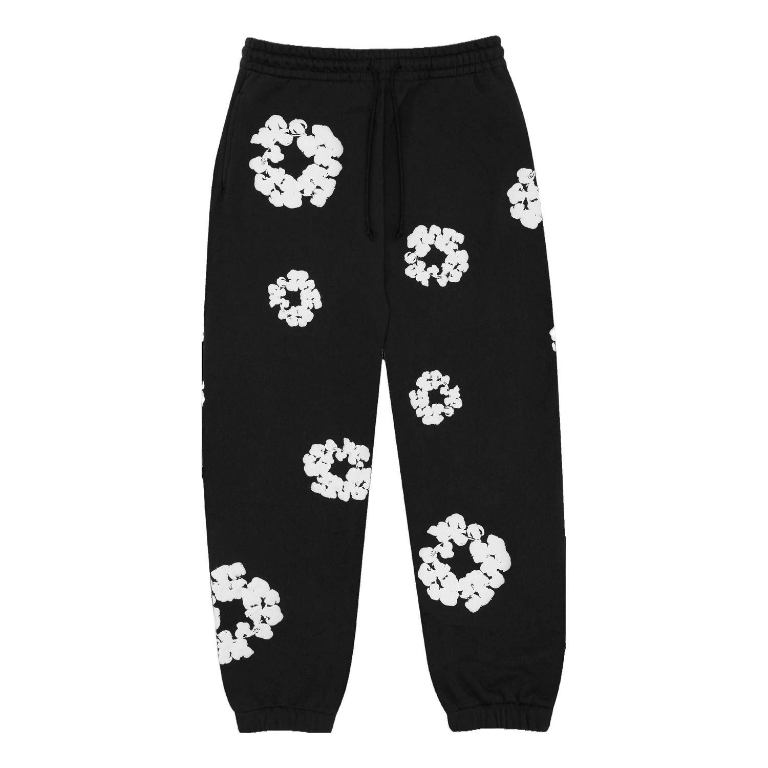 Спортни панталони Denim Tears Denim Tears Wreath Logo Sweatpants Черно | 401-010-30, 0