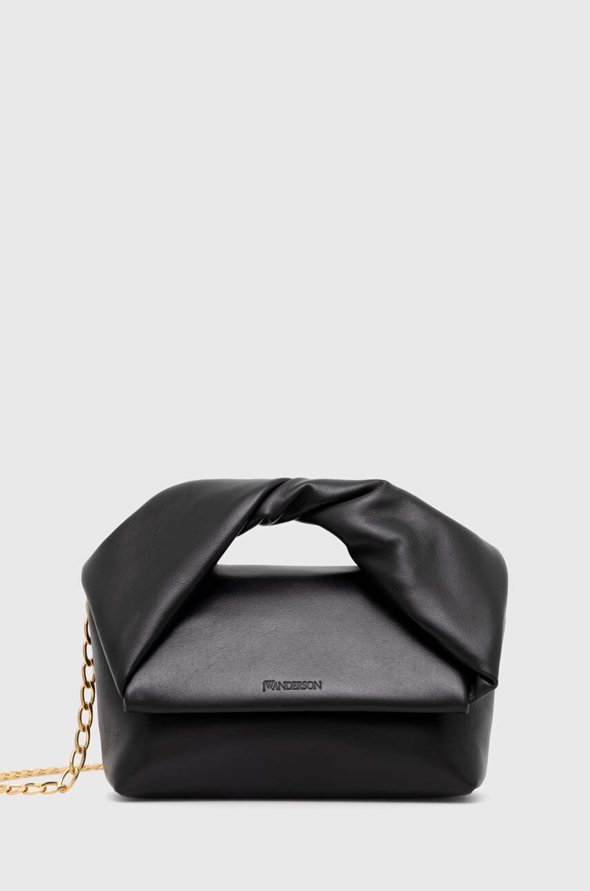 Дамска чанта JW Anderson Midi Twister Bag Черно | HB0539.LA0315.999, 0