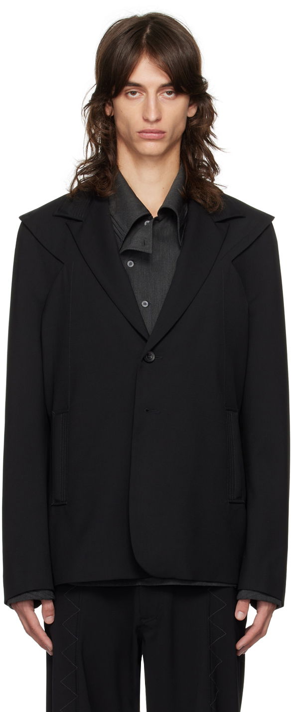 Яке KIKO KOSTADINOV Bendix Tailored Blazer Черно | KKAW24J01-37, 0