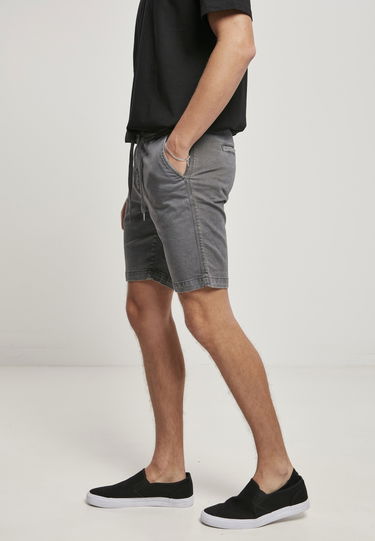 Къси панталони Urban Classics Stretch Twill Joggshorts Сиво | TB1609-02946, 3
