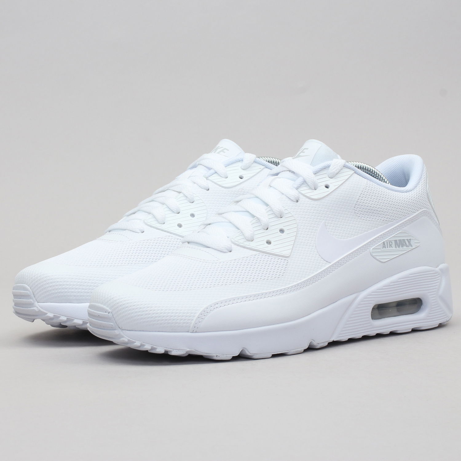 Кецове и обувки Nike Air Max 90 Ultra 2.0. Essential "Triple White" Бяло | 875695-101, 1