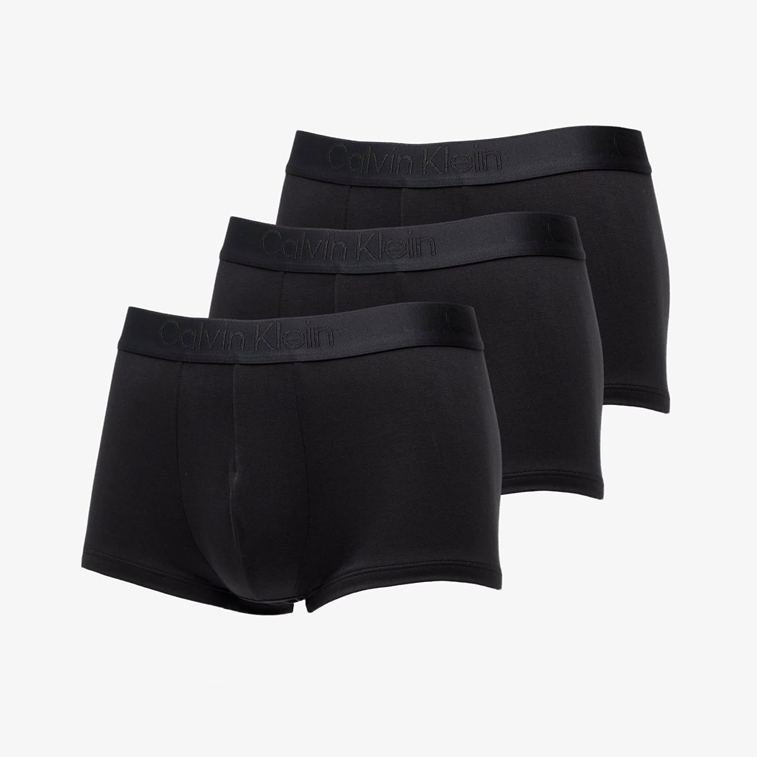 Боксерки CALVIN KLEIN Low Rise Trunk 3-Pack Black Черно | NB3651A UB1, 0