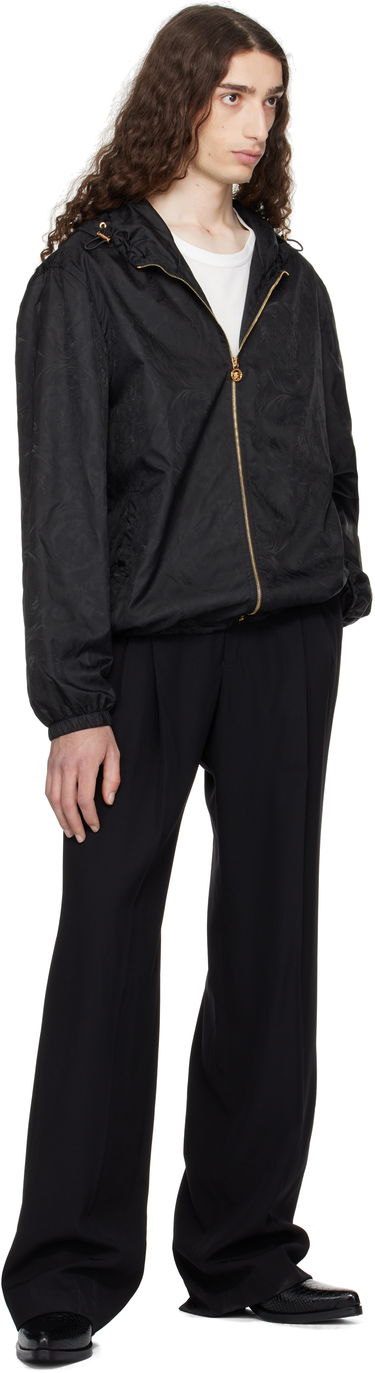 Ветровка Versace Versace Barocco Jacquard Windbreaker Jacket Черно | 1019895_1A15005, 3