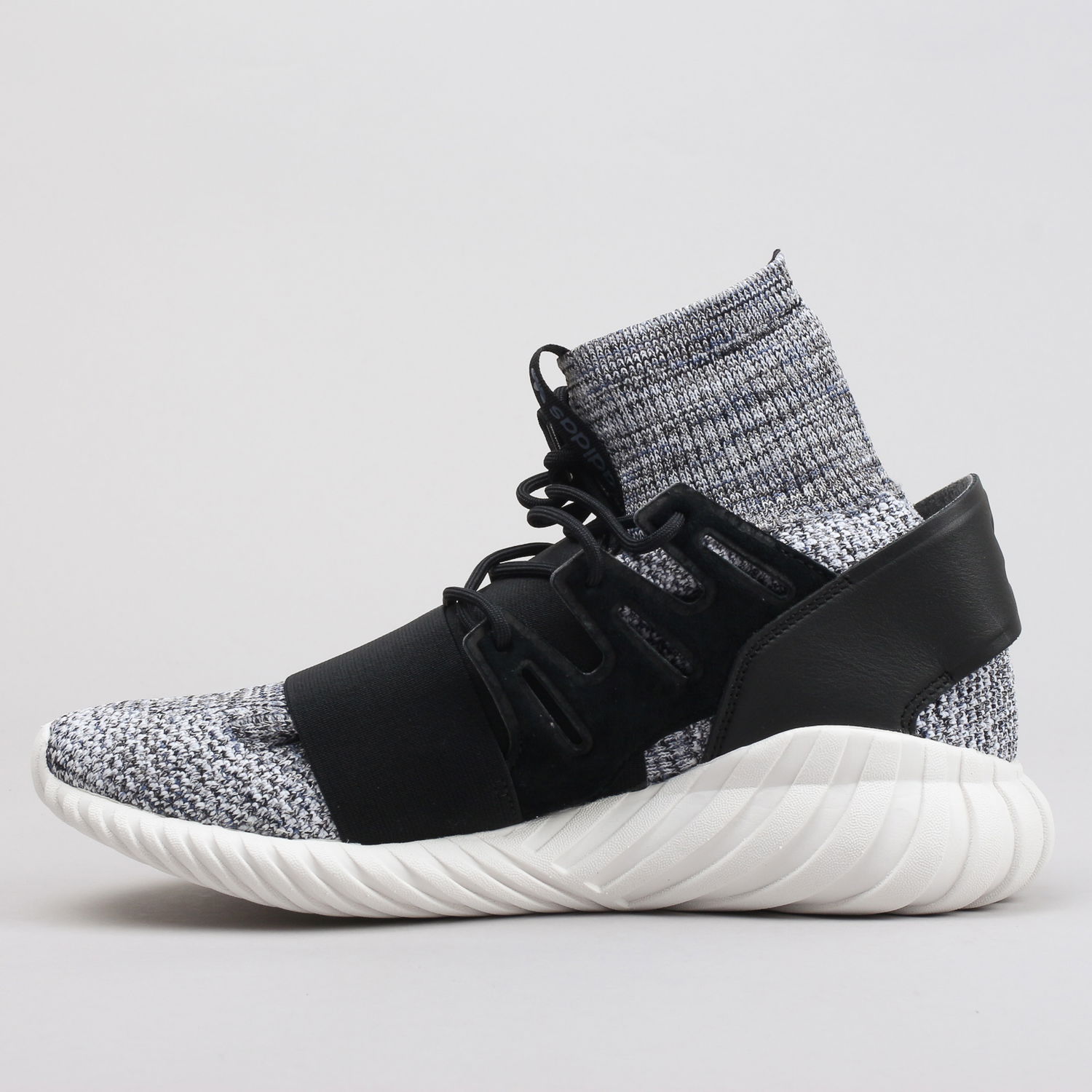 Кецове и обувки adidas Originals Tubular Doom Primeknit "Core Black" Сиво | BY3550, 0