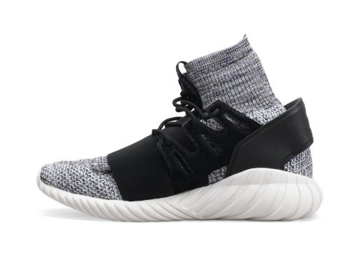 Кецове и обувки adidas Originals Tubular Doom Primeknit "Core Black" Сиво | BY3550