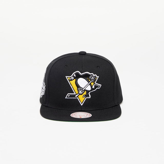 NHL Top Spot Snapback Penguins Black