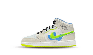 Кецове и обувки Jordan Air 1 Mid SE 'Platinum Tint' (GS) Бяло | DV1314-017, 0
