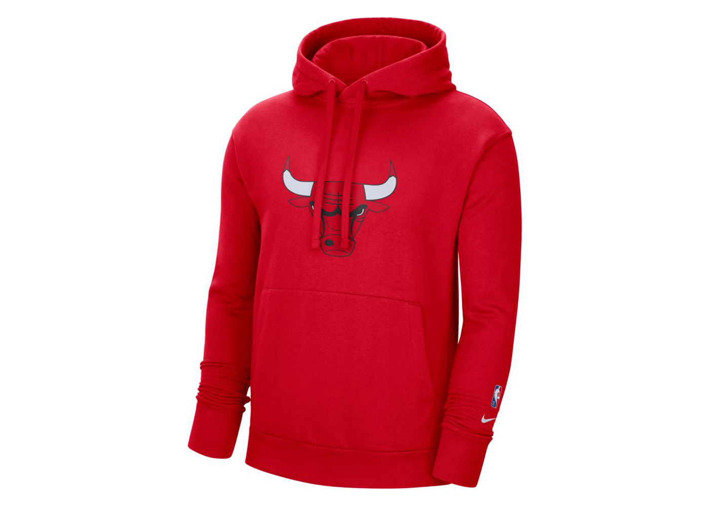 Суитчър Nike NBA Essential Chicago Bulls Pullover Hoodie Red Червено | DB1822-657, 0