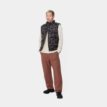 Карго панталони Carhartt WIP Double Knee Rinsed Pants Кафяво | I033887_9, 2