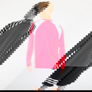 Суитчър adidas Performance Mesh Long Sleeve Warm Up Top Червено | JD5376, 2