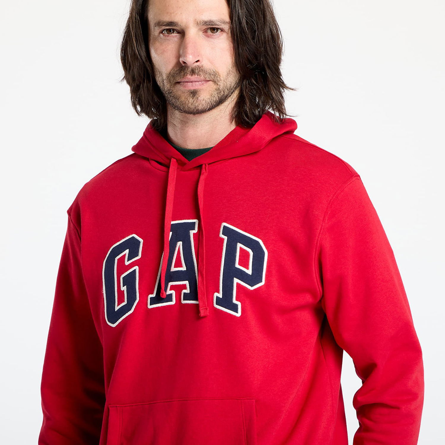 Суитчър GAP GAP Logo Hoodie Червено | 868460-07, 1