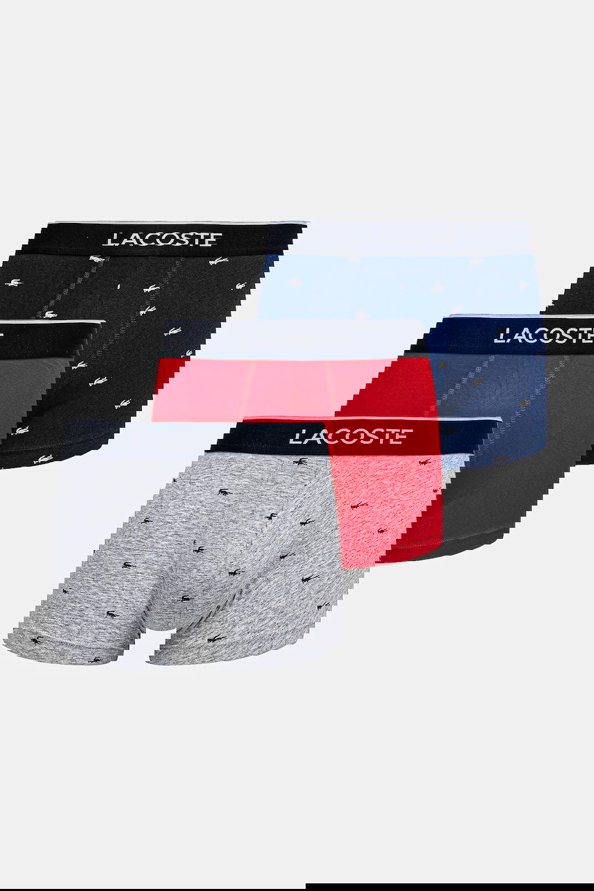 Боксерки Lacoste Lacoste 3-Pack Boxer Briefs Многоцветен | 5H1299, 0
