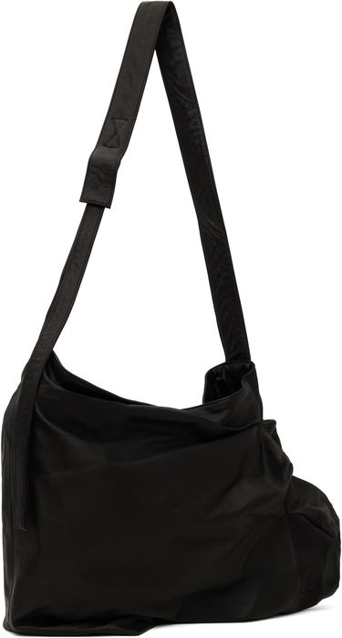 Чанта през рамо Yohji Yamamoto Yohji Yamamoto Uneven Crossbody Bag Черно | DT-I30-798, 1