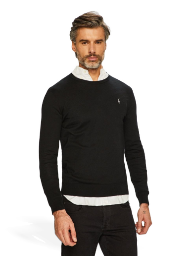 Пуловер Polo by Ralph Lauren Sweater Черно | 710684957008