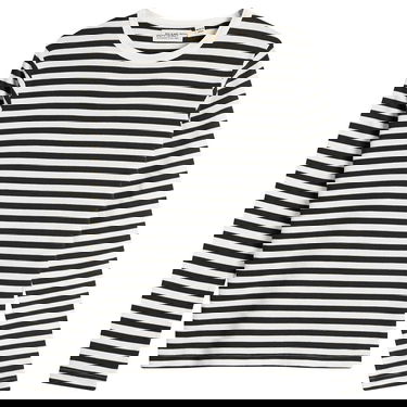 Тениска BEAMS Beams Boy Long Sleeve Stripe T-Shirt Черно | 13140060654-18, 0