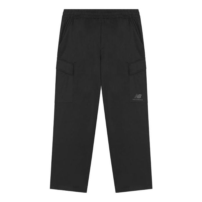Карго панталони New Balance Logo Cargo Pants Черно | AMP31333-BK