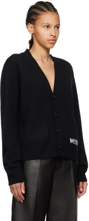 Пуловер We11done We11done Patch Pocket Cardigan Черно | WD-KC3-23-621-U-BK, 1