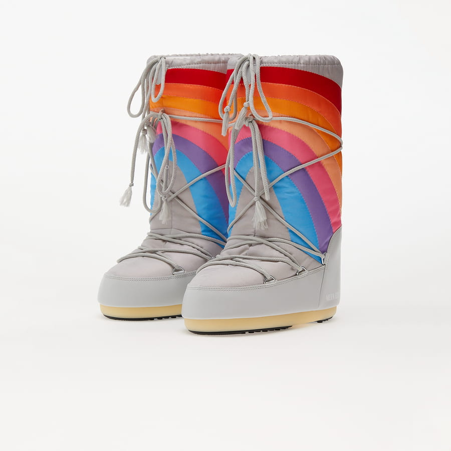 Кецове и обувки Moon Boot Icon Rainbow Glacier/ Blue-Red Многоцветен | 14027700002, 0