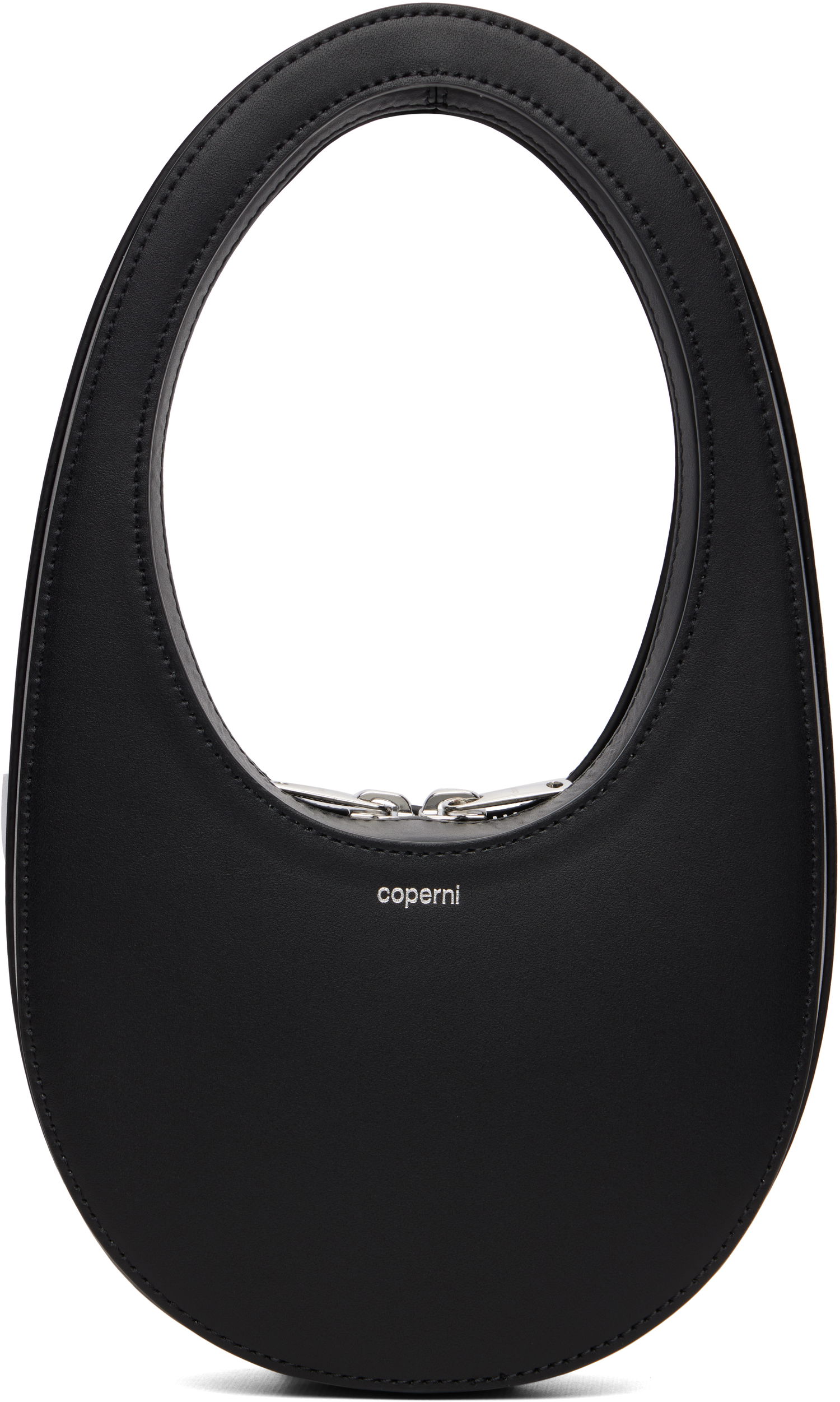 Дамска чанта Coperni Coperni Mini Swipe Bag Черно | COPBA117F6031, 0