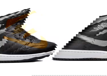 Кецове и обувки Jordan Air Jordan 1 Mid Black Metallic Gold Черно | DQ8426-071, 1