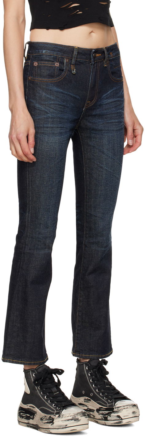 Дънки R13 R13 Kick Fit Jeans Синьо | R13W0009-D099A, 1