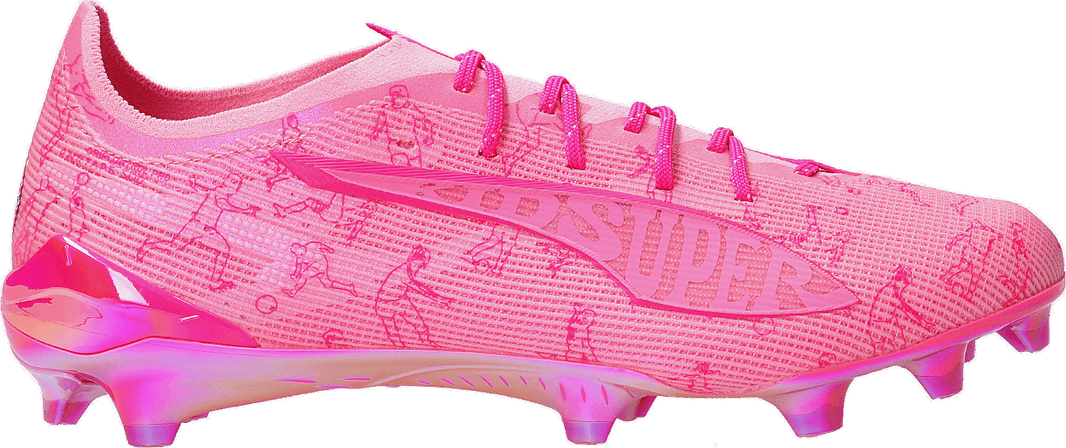 Кецове и обувки Puma Ultra 5 Ultimate X Kidsuper FG Розово | 108414-01, 0