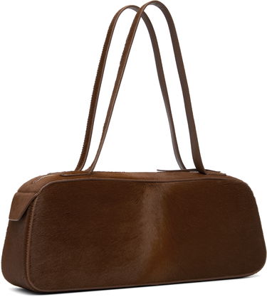 Чанта през рамо Khaite KHAITE Simona Calf Hair Shoulder Bag Кафяво | H2040-760, 2