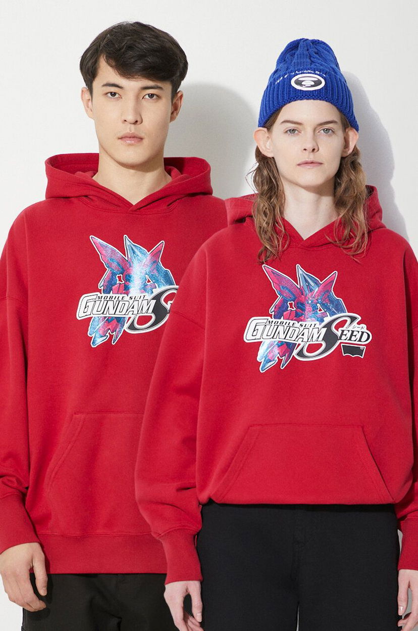 Суитчър Levi's Gundam SEED Hoodie Червено | A7415.0000